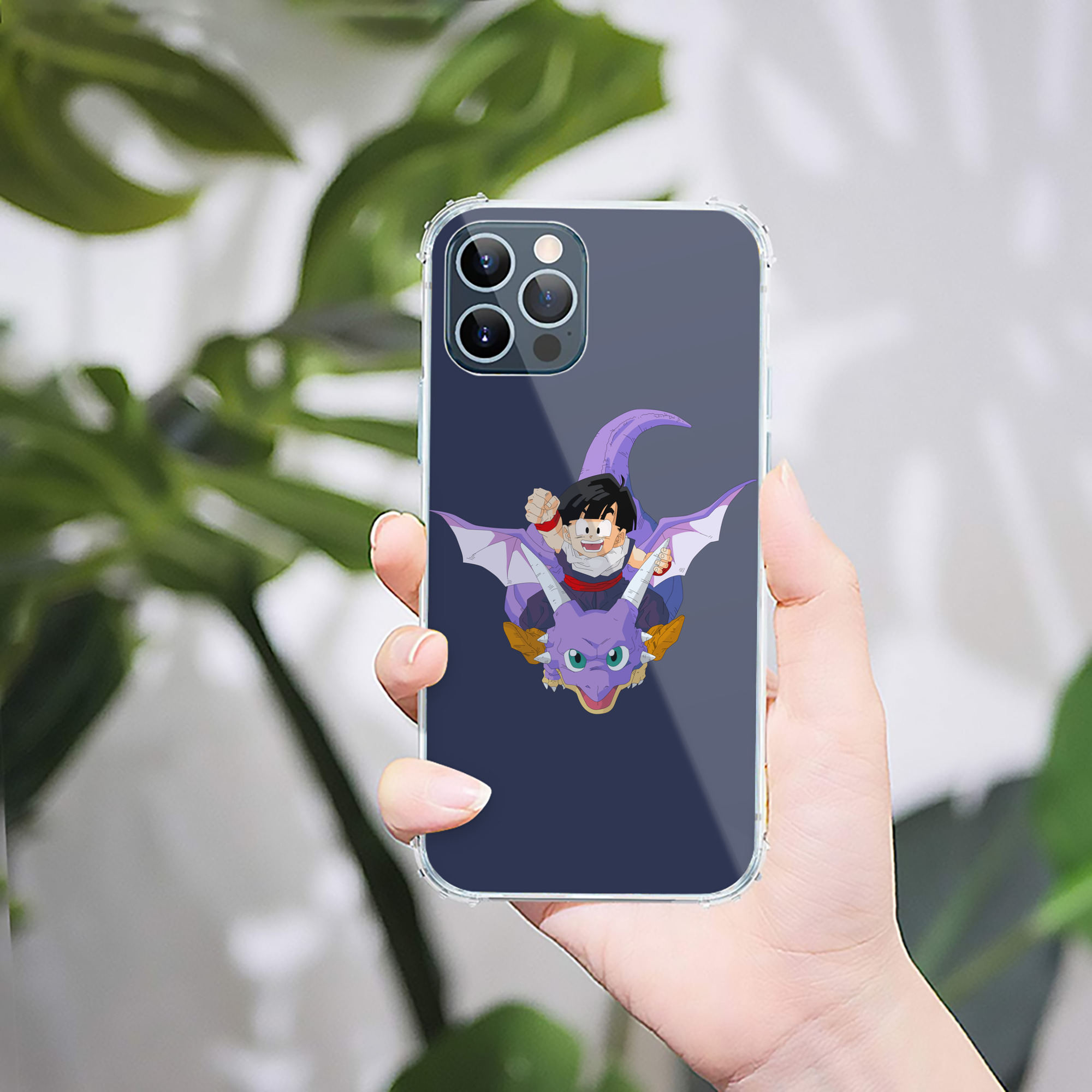 （画像用） ドラゴンボール DRAGON BALL 【iPhone 12シリーズ対応】透明スマホケース（クリアソフトケース）